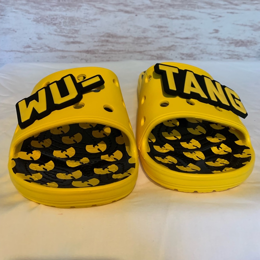 Wu-Tang Croc Slides Men Size 12